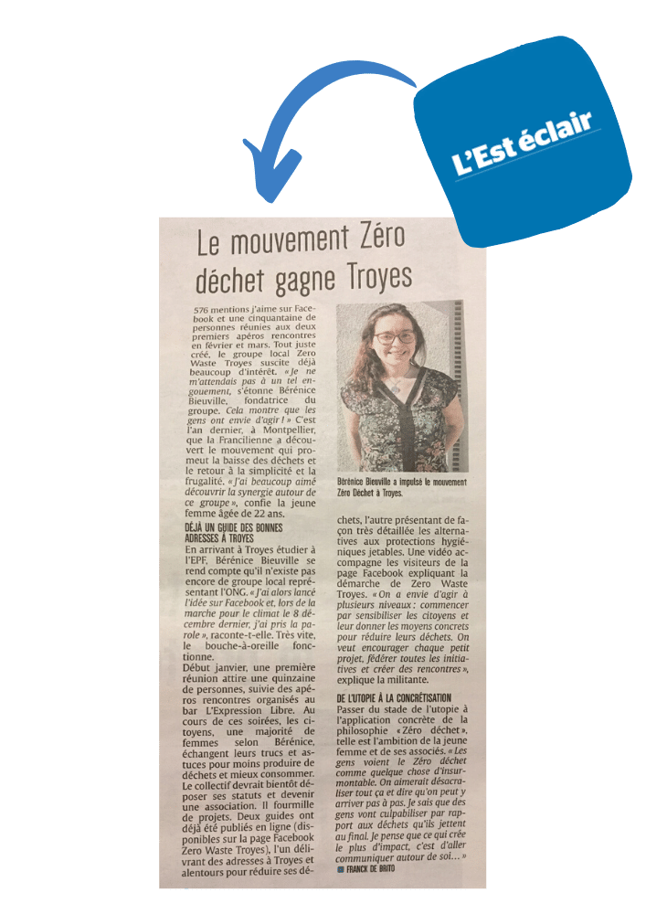 Article Est-Éclair Bérénice